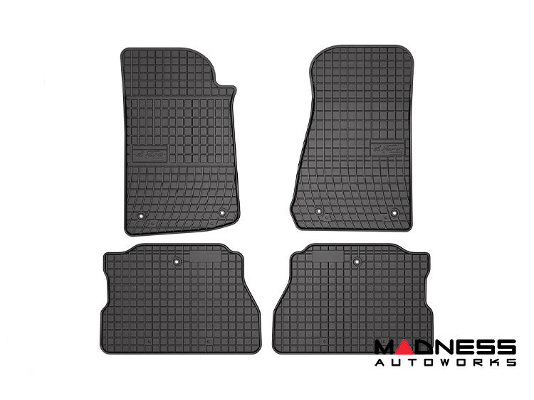 Jeep Wrangler JL Floor Liners - El Toro - Black - 4 Door - Rubicon (2018-2025)